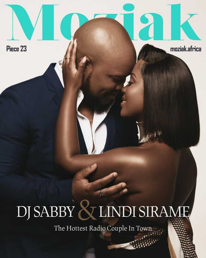 Dj Sabby &Amp; Wife Linda Sirame Cover Moziak Magazine 1