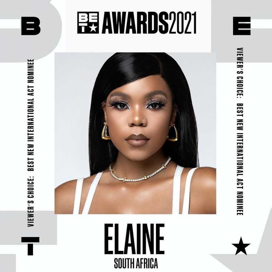 &Quot;Elements&Quot; Singer Elaine Clinches Bet Nomination 1