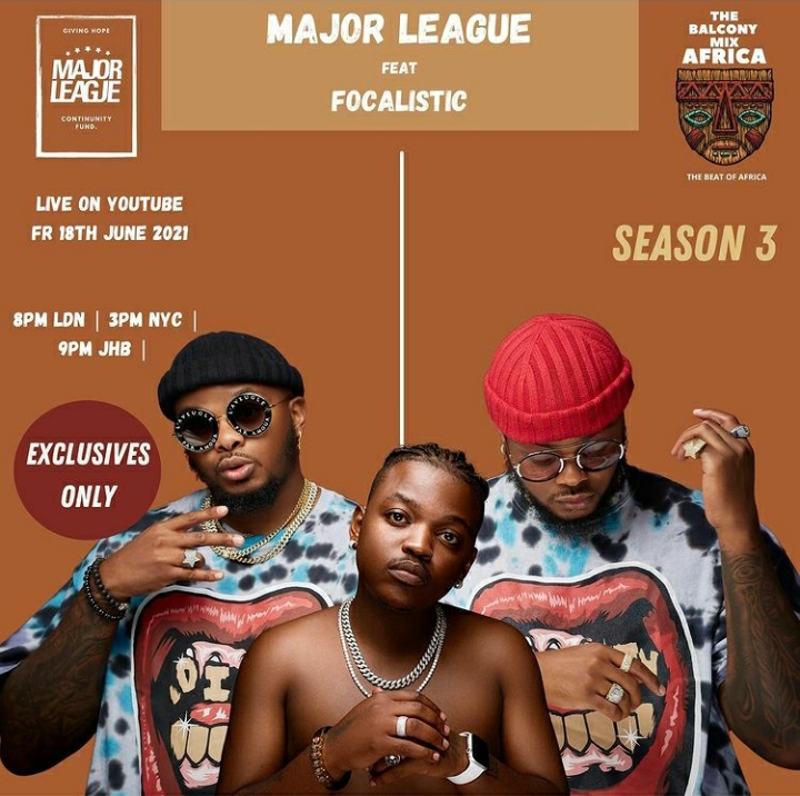 Major League DJz – Amapiano Balcony Mix Africa Ft. Focalistic