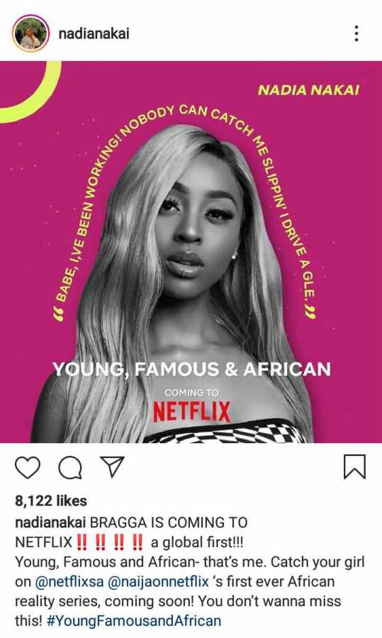 Nadia Nakai Joins Netflix'S First African Reality Series 2