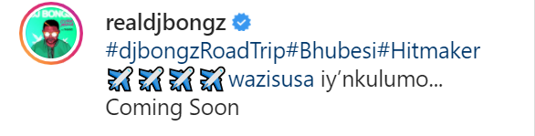 Dj Bongz Announces &Quot;Road Trip&Quot; Album 2