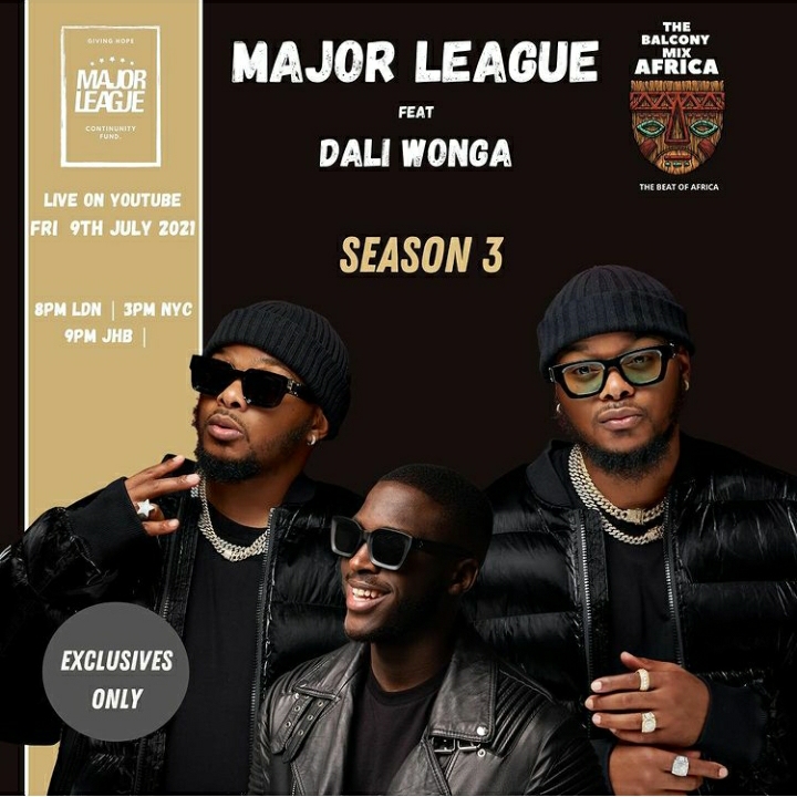Major League & Daliwonga – Amapiano Live Balcony Mix B2B (S3 EP04)