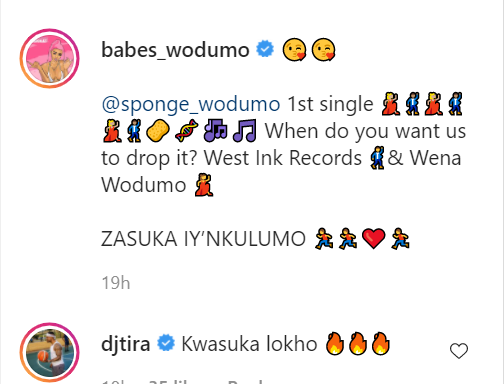 Mampintsha &Amp; Babes Wodumo Teases Son Sponge Wodumo'S First Song 2
