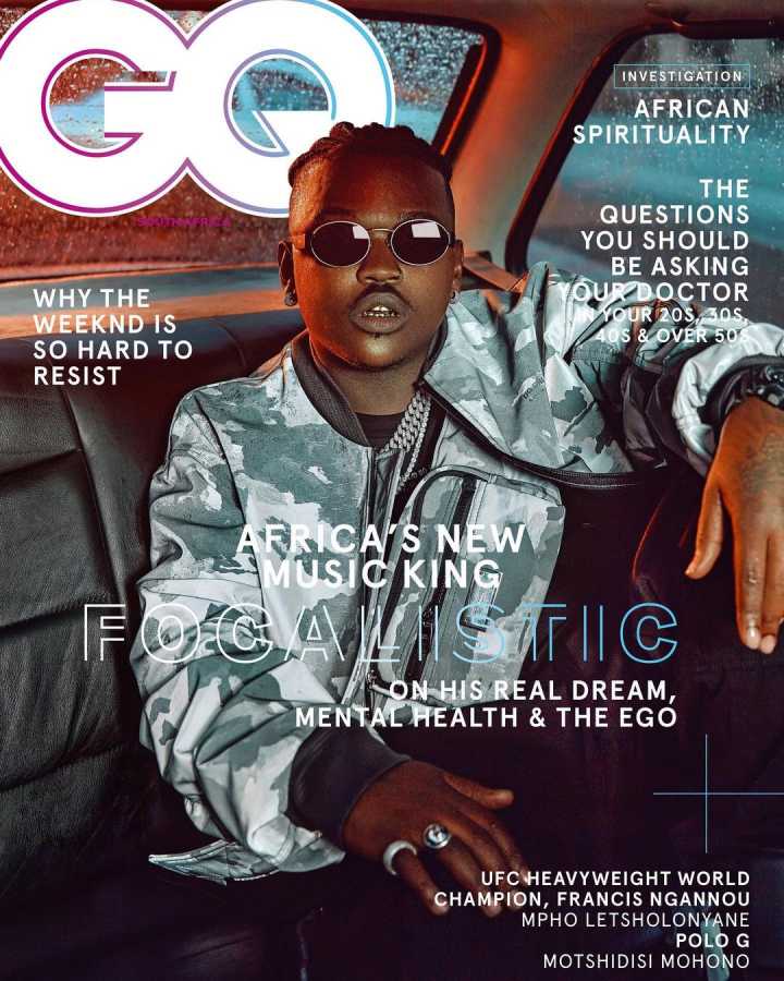 Focalistic Covers Gq Magazine, Crowned Africa'S New Music King 1