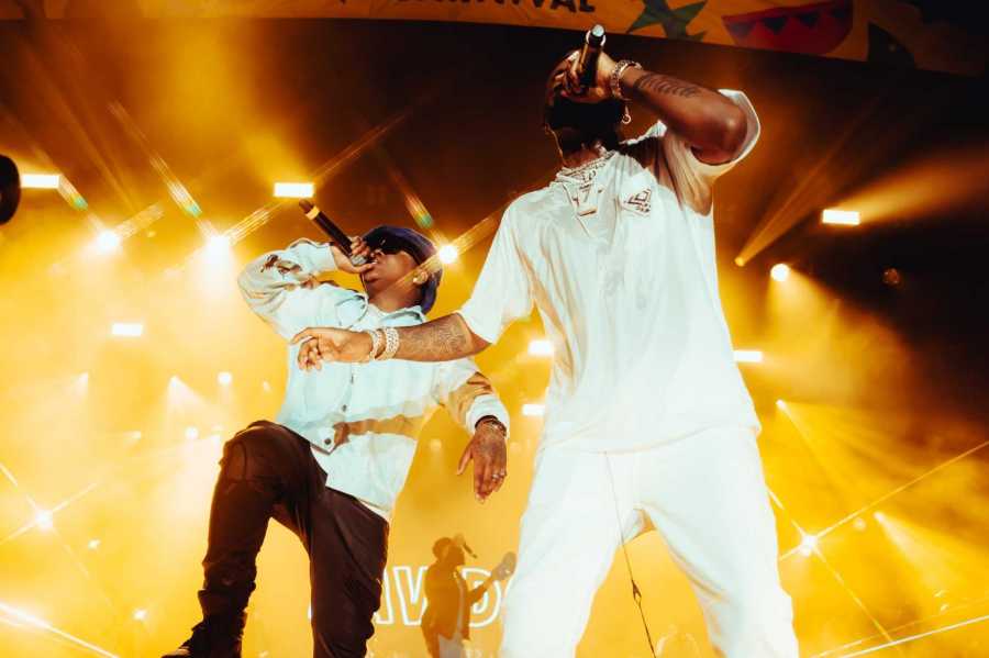Focalistic &Amp; Davido Wow Fans At The Yam Carnival In London 5
