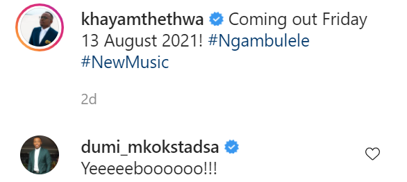 Khaya Mthethwa Announces Upcoming &Quot;Ngambulele&Quot; Release Date With Artwork 2