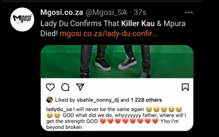 Mpura And Killer Kau Dead In A Car Crash 3