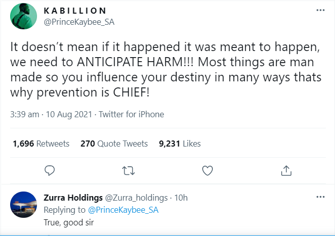 Prince Kaybee Is Trending For Sharing His Thoughts On Killer Kau &Amp; Mpura'S Death 2