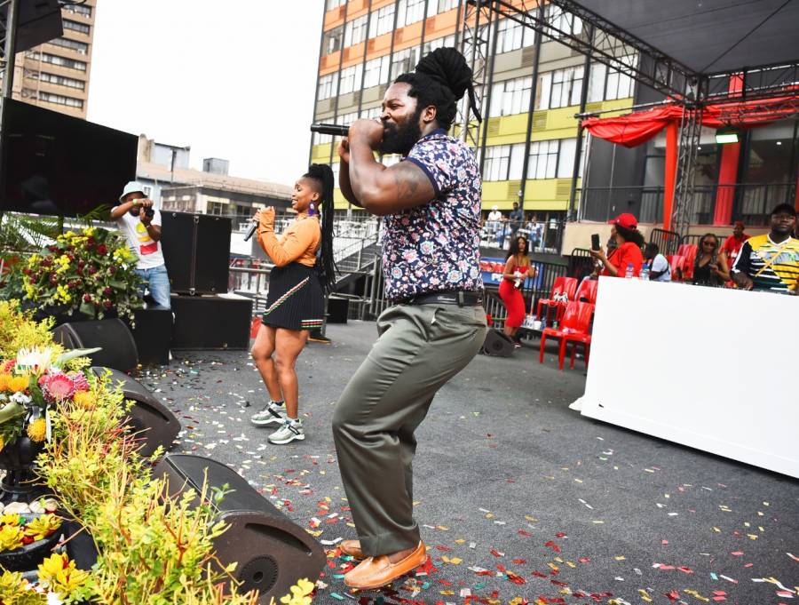 Mzansi Reacts As Big Zulu Performs At Eff Rally 2
