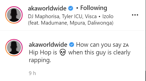 Aka Questions &Quot;Dead&Quot; Sa Hip Hop With Madumane Verses On Izolo 2