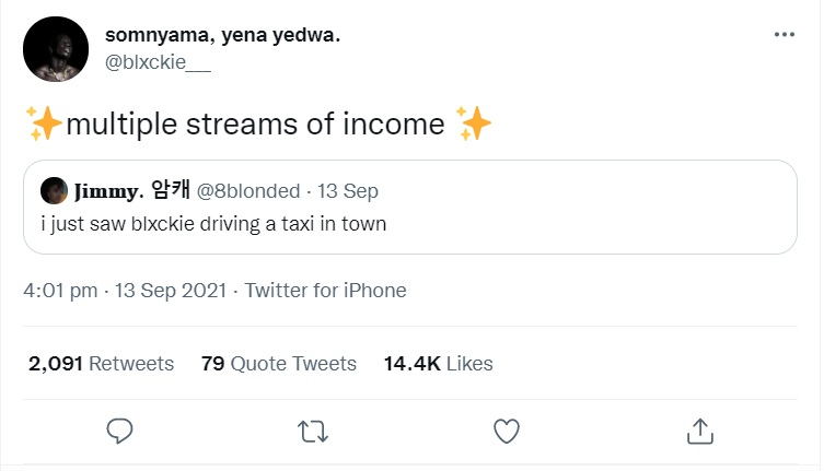 Blxckie Confirms Being A Taxi Driver 2