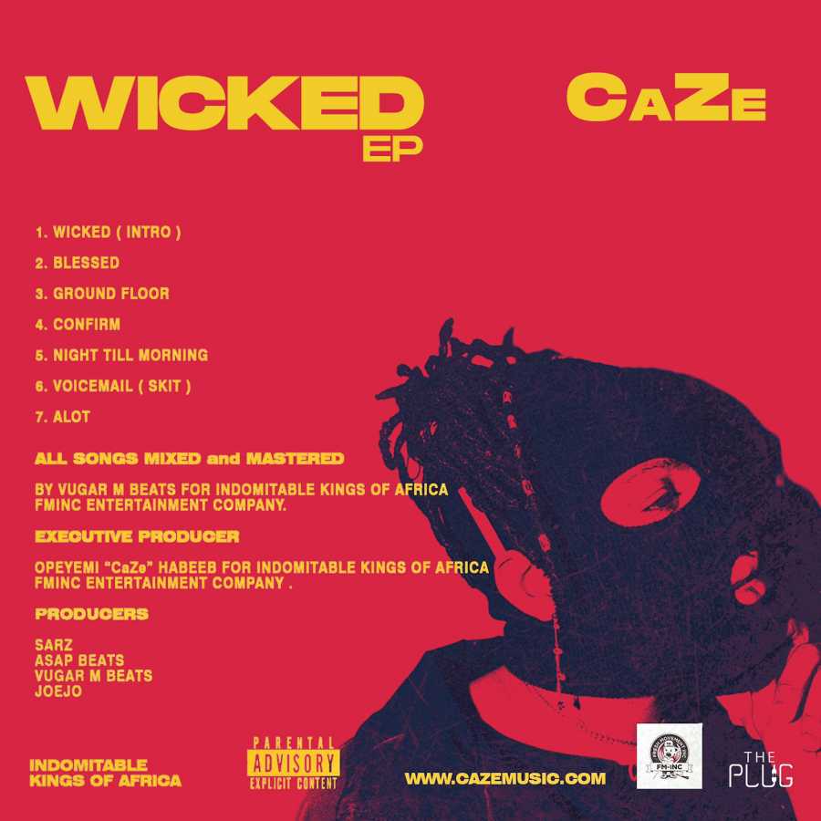 Caze Releases New Project “Wicked Ep”. 3