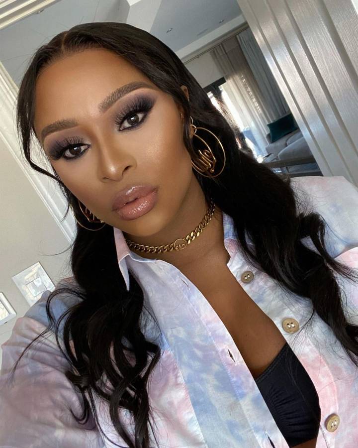 Check Out First Pictures Of DJ Zinhle’s Newborn Baby, Asante