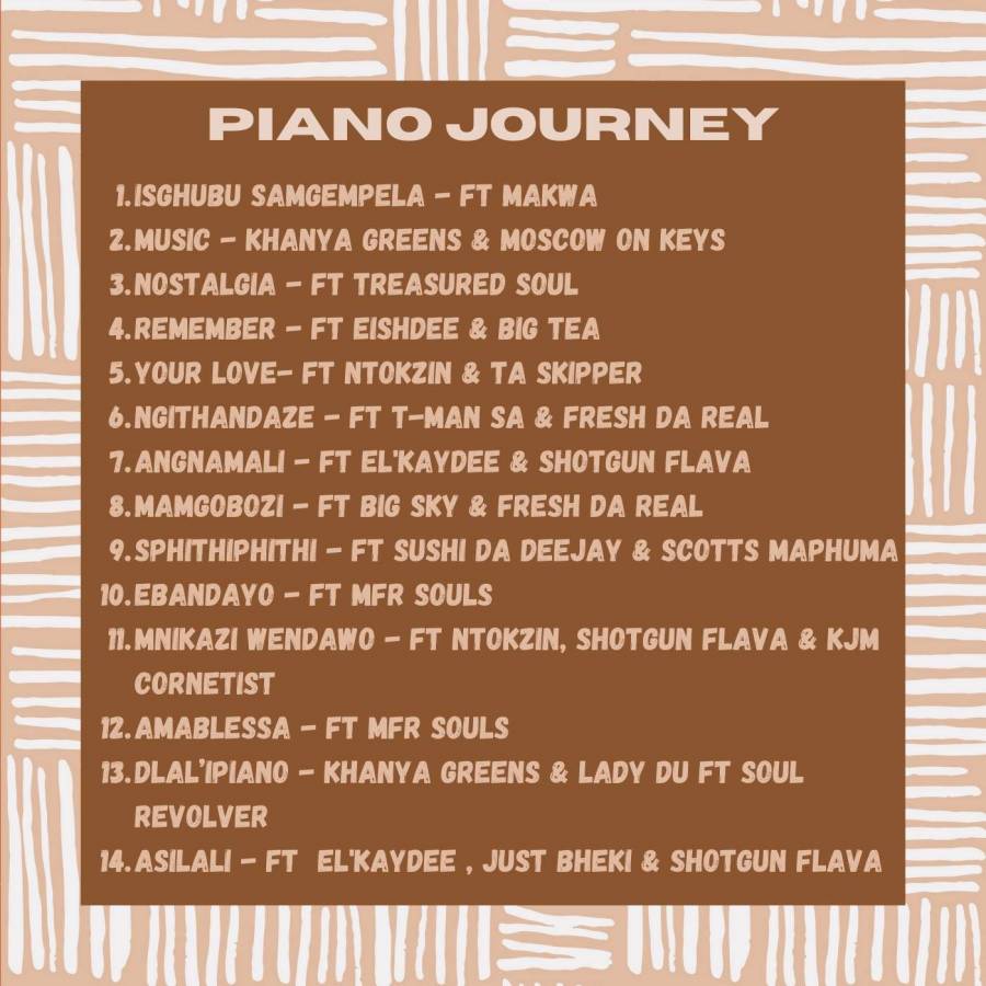 Khanya Greens - Piano Journey Album 1