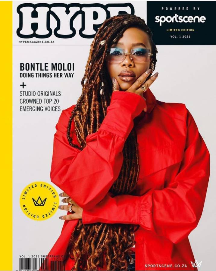Bontle Modiselle Covers Hype Magazine 1