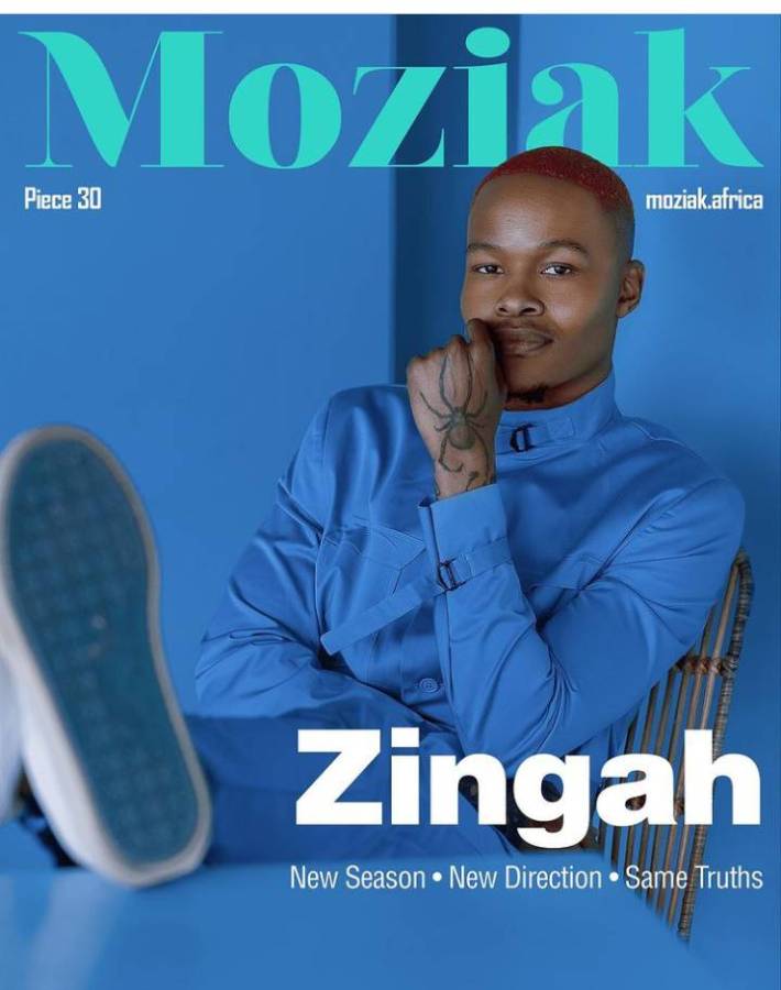 Zingah Looks Dapper On The Cover Of Moziak Africa Magazine 1