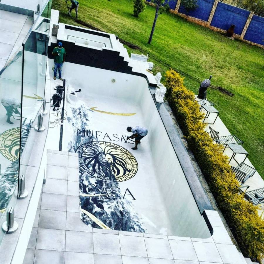 In Pictures: Cassper Nyovest Reworks His Pool In Preparation For Billiato Summer Magic 3