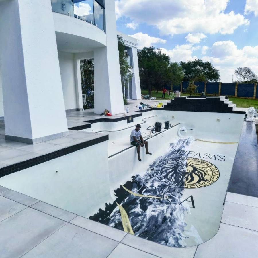 In Pictures: Cassper Nyovest Reworks His Pool In Preparation For Billiato Summer Magic 6