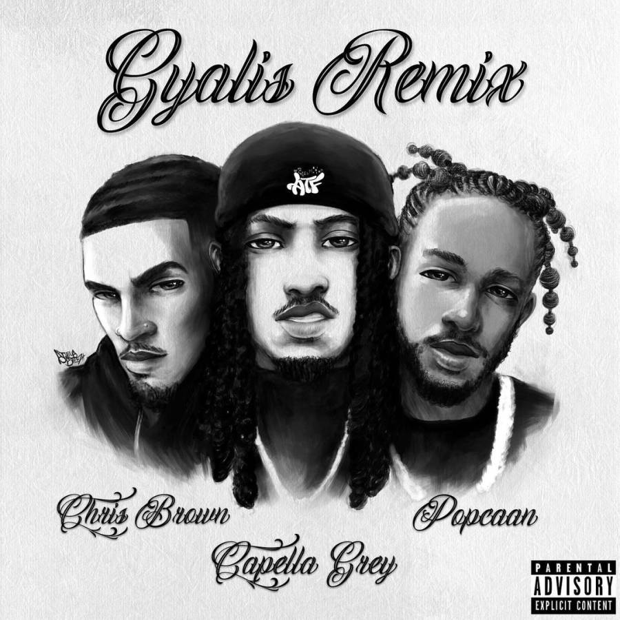 Chris Brown & Popcaan Join Capella Grey For Highly Anticipated “Gyalis Remix”
