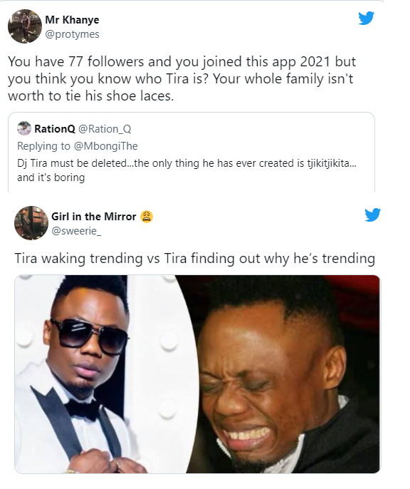 Dj Tira’s Fans Up In Arms After Tweep Questioned His Musical Contributions 5