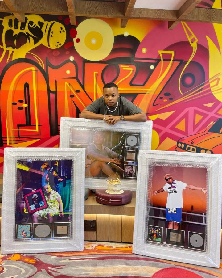K.o Receive Plaques For 3 Songs On His Birthday 4