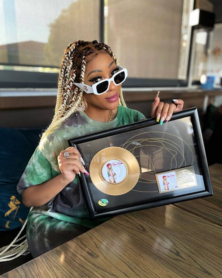 Nadia Nakai Clinches Second Gold Plaque With &Quot;Naaaa Meeean&Quot; 1