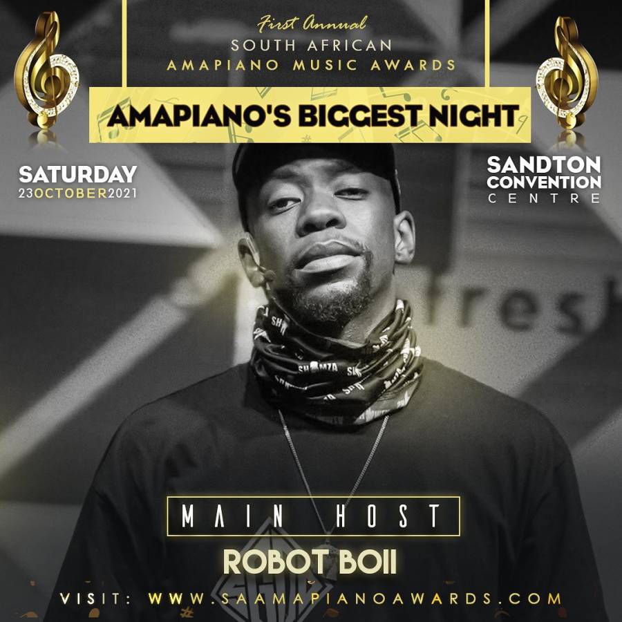 Revealed: South African Amapiano Music Awards Hosts And Other Details 3