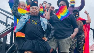 Raising The Rainbow Flag In Pride