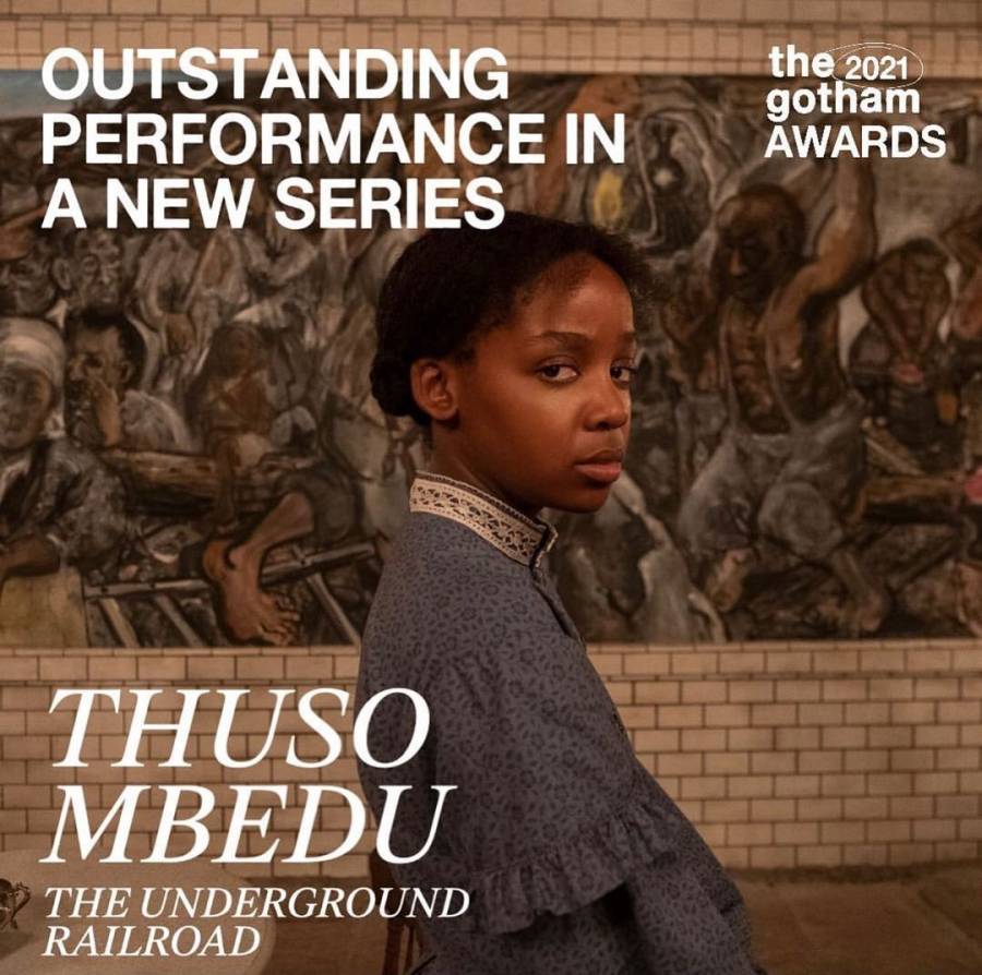 Thuso Mbedu Honored At The Gotham Awards 2021 2