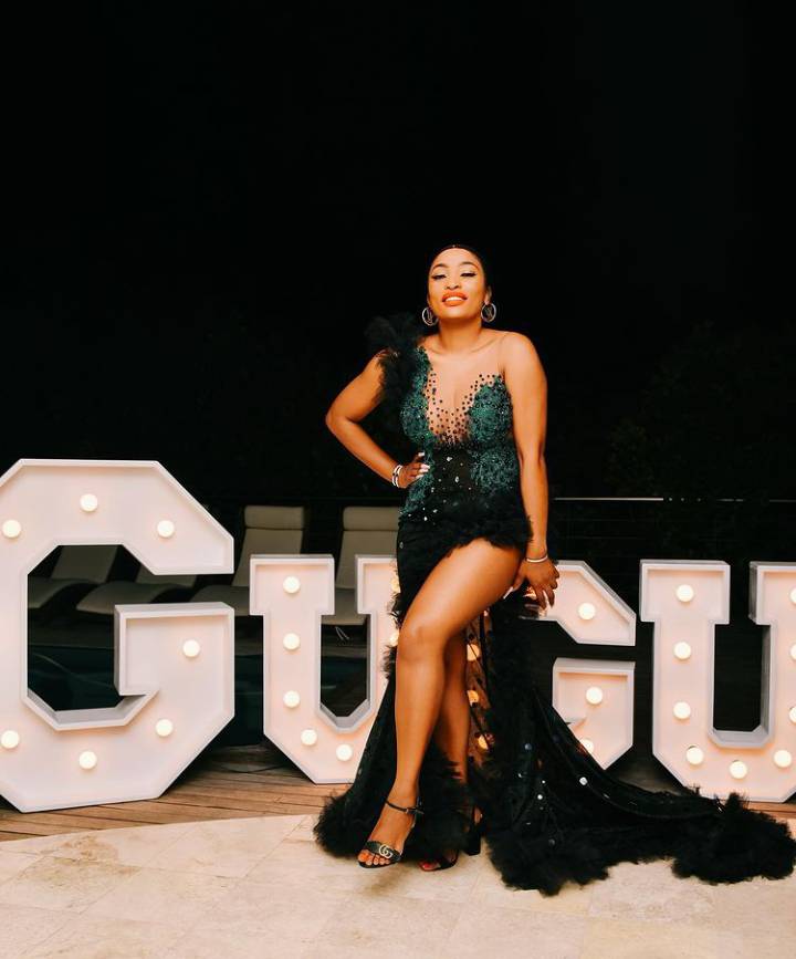 Mzansi Goes &Quot;Ah&Quot; As Dj Tira Shares Pics From Wife Gugu Khathi’s Birthday 6
