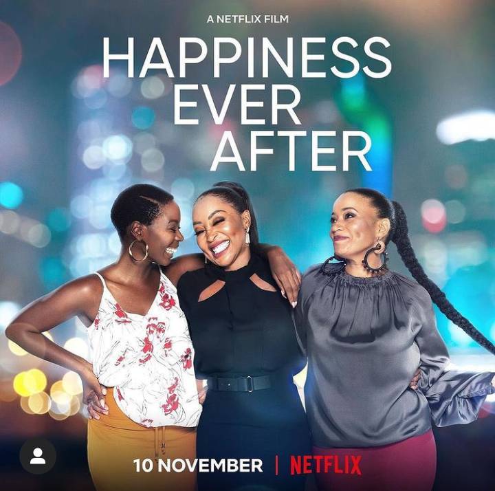 Now Streaming: Happiness Ever After Features Renate Stuurman, Khanyi Mbau & Nambitha Ben-Mazwi