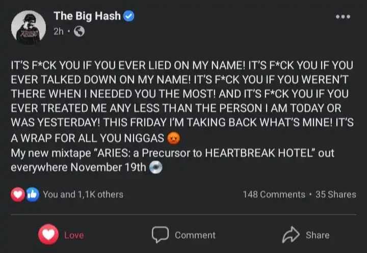 The Big Hash Is Taking Back What'S His 2