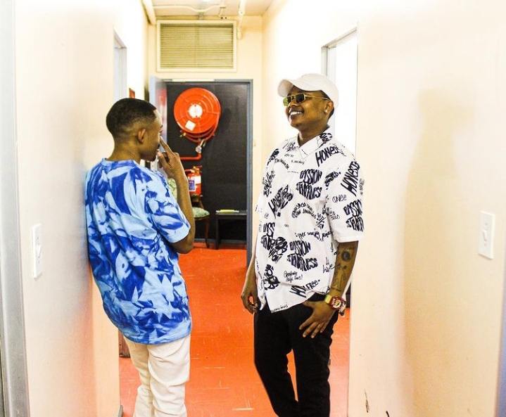 Pictures: The Big Hash &Amp; A-Reece Hang Out 1