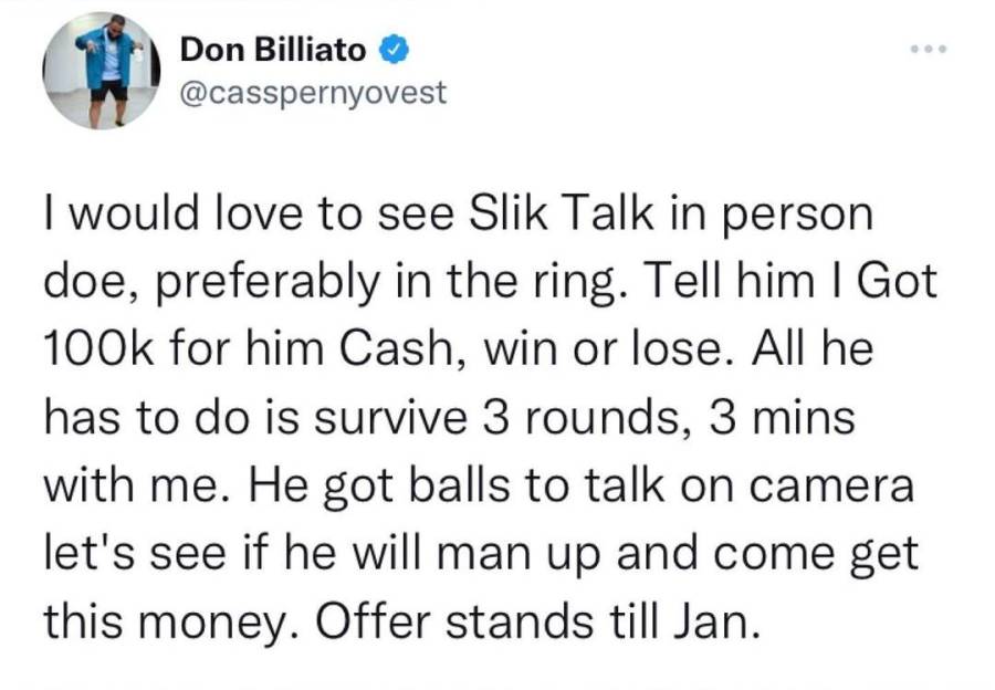 Cassper Nyovest On Slik Talk Accepting His Boxing Match Challenge 2