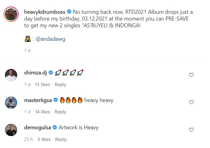 Heavy-K Announces Respect The Drumboss Album, See Artwork And Release Date 3