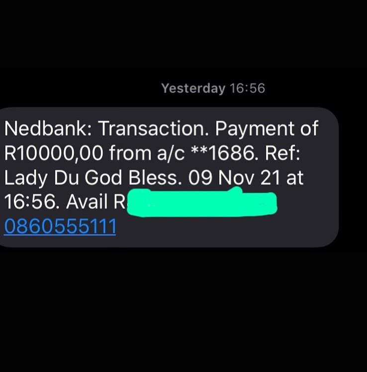 Lady Du Donates 10,000 Rands To Soweto'S Finest For Stolen Gig 4