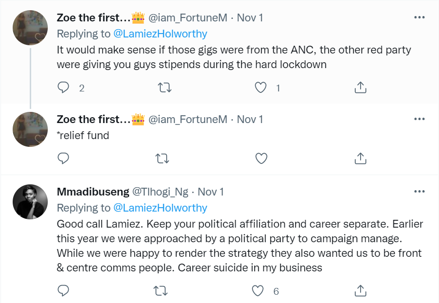 Lamiez Holworthy Says She Turned Down Multiple Political Gigs 4