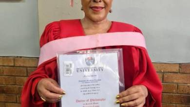 Deborah Fraser Receives An Honorary Doctorate, Nomcebo & Sbu Noah Congratulate Her