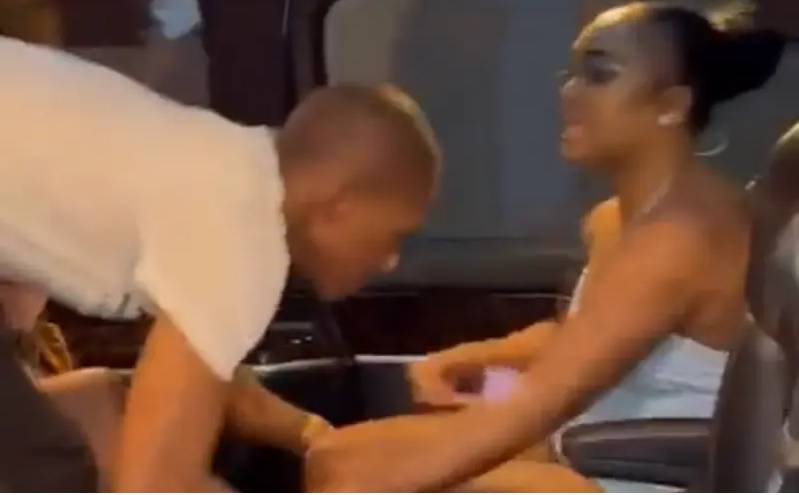 Viral Clip: Mzansi &Quot;Slay Queen&Quot; Dragged Out Of V-Class Benz 1