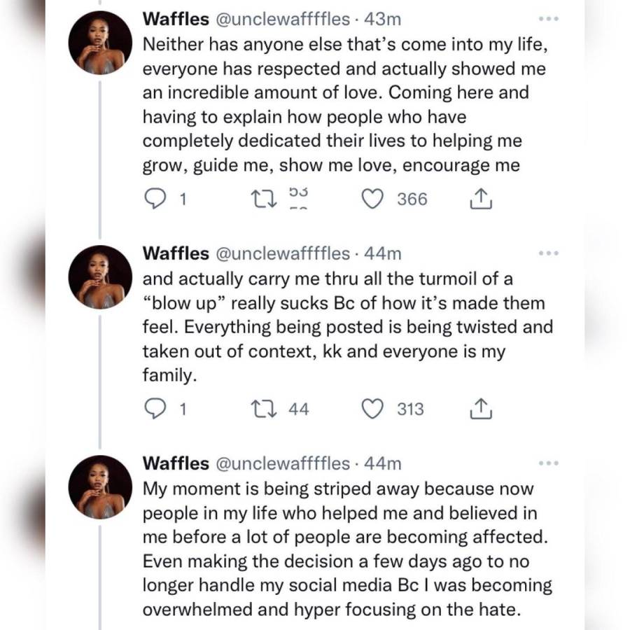 Uncle Waffles Responds To Disturbing Viral Video And Management Allegations 5