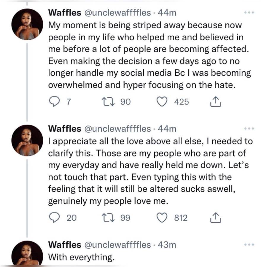 Uncle Waffles Responds To Disturbing Viral Video And Management Allegations 6