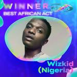 Wizkid Wins “Best African Act” At The 2021 MTV EMAs, See Full List Of Winners