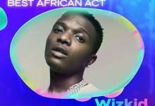 Wizkid Wins "Best African Act" At The 2021 MTV EMAs, See Full List Of Winners