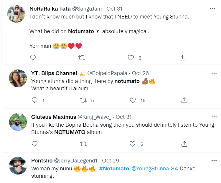 Young Stunna – Notumato Album Review 4