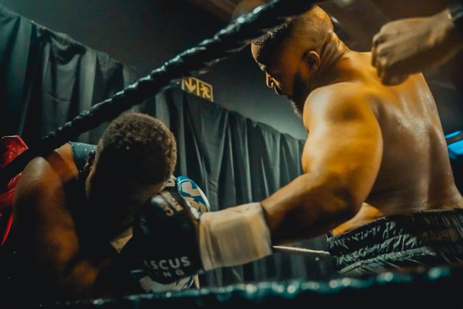 #Famevsclout: Watch Cassper Nyovest Demolish Slik Talk In A Boxing Match 2