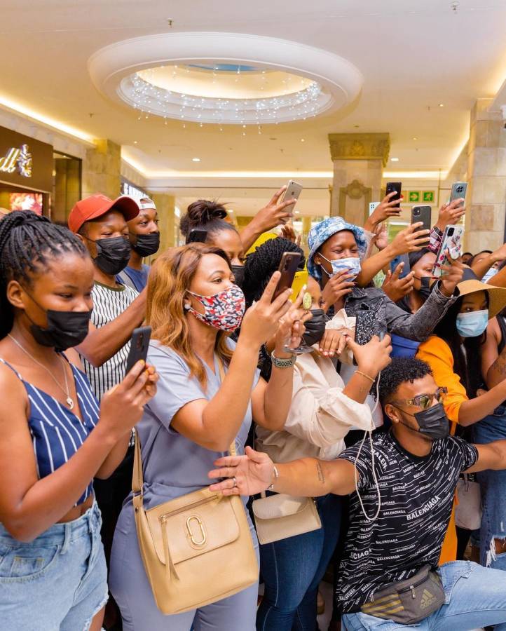 Dj Zinhle'S Pavilion Mall Store Launch In Pictures 3