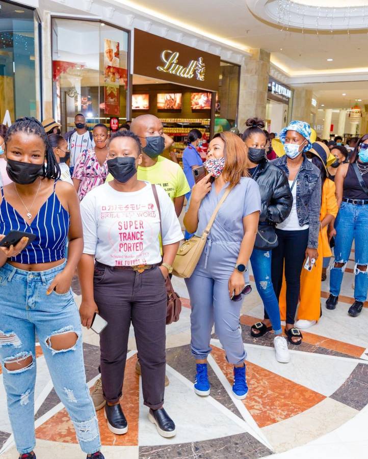Dj Zinhle'S Pavilion Mall Store Launch In Pictures 11