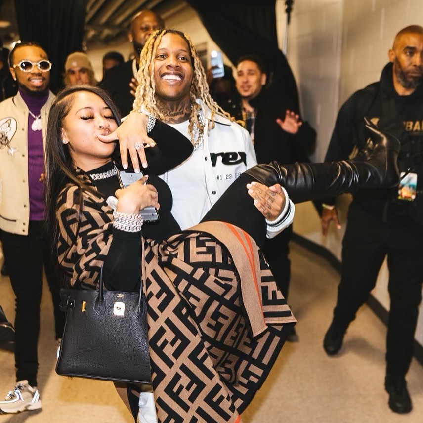 Video: The Moment Lil Durk Proposed To India Royale Mid-Concert 2