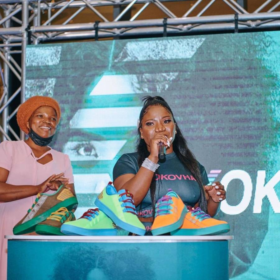 In Pictures: Makhadzi Inks R120 Million &Quot;Kokovha Sneakers&Quot; Deal - See Designs 6