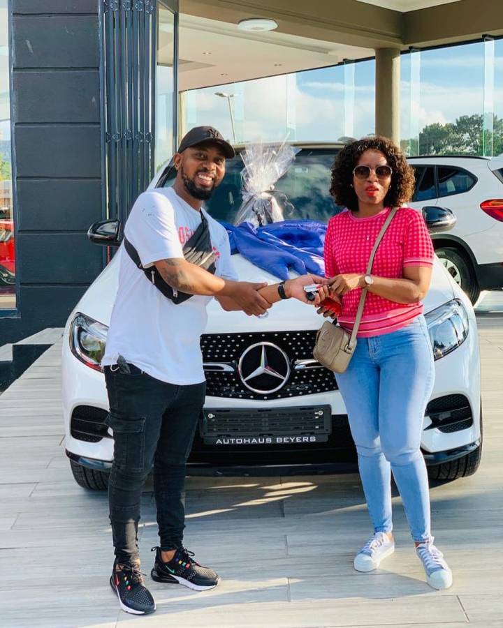 Amapiano Producer Mr Jazziq Gifts Mom A Brand New Mercedes Benz 2